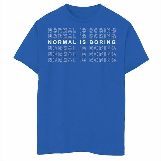 Licensed Character Boys 8-20 Fifth Sun Normal Is Boring Graphic Tee Kelly 6 Licensed Character Boys 8-20 Fifth Sun Normal Is Boring Graphic Tee Kelly - Image 4