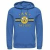 Licensed Character Men's Adventure Time Jake The Dog 2010 Head Shot Hoodie Royal -Licensed Character Shop unnamed file 34928
