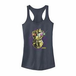 Licensed Character Juniors' Marvel Infinity Gauntlet Comic Style Portrait Tank Indigo -Licensed Character Shop unnamed file 34941