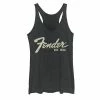 Licensed Character Juniors' Fender Classic Fender Est. 1946 Graphic Tank Black Heather -Licensed Character Shop unnamed file 34959
