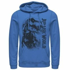 Licensed Character Men's Jurassic World T-Rex Close-Up Portrait Graphic Pullover Hoodie Red -Licensed Character Shop unnamed file 34969