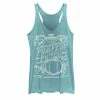 Licensed Character Juniors' ©Disney Cinderella Halloween Pumpkin Patch Graphic Tank Tahiti Blue