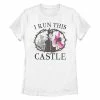 Licensed Character Juniors' Disney's Sleeping Beauty Maleficent "I Run This Castle" Graphic Tee Black -Licensed Character Shop unnamed file 3501