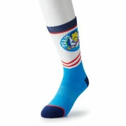 Licensed Character Men's Novelty Crew Socks Pink Floyd