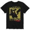 Licensed Character Men's Pokemon Pika Speed Tee Black -Licensed Character Shop unnamed file 35130