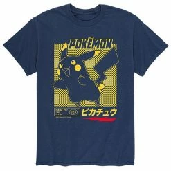 Licensed Character Men's Pokemon Pika Speed Tee Black -Licensed Character Shop unnamed file 35132