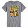 Licensed Character Men's TMNT Love TMNT Tee White