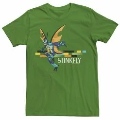 Licensed Character Men's Ben 10 Stinkfly Portrait Graphic Tee Kelly -Licensed Character Shop unnamed file 35158