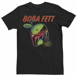 Licensed Character Men's Star Wars Boba Fett Rainboba Head Shot Tee Royal -Licensed Character Shop unnamed file 35167