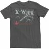 Licensed Character Men's Star Wars Rogue Squadron Retro Tee Black -Licensed Character Shop unnamed file 35175