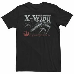 Licensed Character Men's Star Wars Rogue Squadron Retro Tee Black -Licensed Character Shop unnamed file 35176