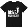 Licensed Character Men's Drive Responsibly Tee Green -Licensed Character Shop unnamed file 35221