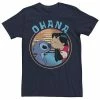 Licensed Character Men's Disney Lilo & Stitch Ohana Portrait Tee Navy -Licensed Character Shop unnamed file 35232