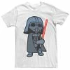 Licensed Character Men's Star Wars Darth Vader Chibi Cartoon Tee Royal -Licensed Character Shop unnamed file 35256