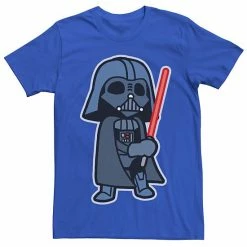 Licensed Character Men's Star Wars Darth Vader Chibi Cartoon Tee Royal -Licensed Character Shop unnamed file 35257