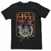 Licensed Character Men's Star Wars Old School Comic-Style Tee Black -Licensed Character Shop unnamed file 35259