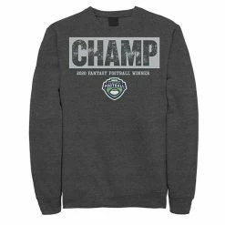 Licensed Character Men's ESPN 2020 Fantasy Football Champ Stamp Sweatshirt Navy -Licensed Character Shop unnamed file 35280