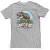 Licensed Character Big & Tall Jurassic Park Life Finds A Way Vibrant Tee Navy Heather -Licensed Character Shop unnamed file 35344