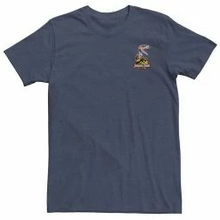 Licensed Character Big & Tall Jurassic Park Velociraptor Clutching Logo Tee Athletic Heather -Licensed Character Shop unnamed file 35349