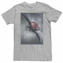 Licensed Character Big & Tall Jurassic Park 3 Movie Poster Pterodactyl Tee Navy Heather