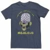 Licensed Character Big & Tall Cartoon Network Mojo Intro I Am Bad, I Am Evil, I Am... MOJOJOJO Tee Navy Heather -Licensed Character Shop unnamed file 35380