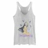 Licensed Character Disney's Pocahontas Juniors' Watercolors Of The Wind Graphic Tank White Heather -Licensed Character Shop unnamed file 35410