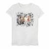 Licensed Character Girls 7-16 Friends I Wish I Could But I Don't Want To Graphic Tee White