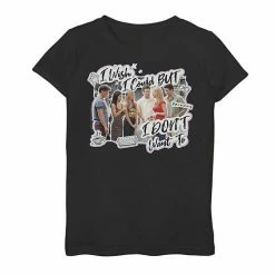 Licensed Character Girls 7-16 Friends I Wish I Could But I Don't Want To Graphic Tee White -Licensed Character Shop unnamed file 35423
