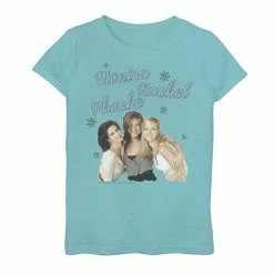 Licensed Character Girls 7-16 Friends The Girls Bold Text Graphic Tee Tahi Blue -Licensed Character Shop unnamed file 35428