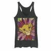 Licensed Character Disney's The Lion King Juniors' Kid Simba With A Leaf Mane Graphic Tank Black Heather