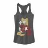 Licensed Character Juniors' Disney Donald Duck Firefighter Outfit Tank Gray Heather -Licensed Character Shop unnamed file 35453