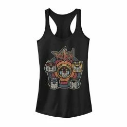 Licensed Character Juniors' Voltron Assemble Ensemble Vintage Retro Graphic Tank Black Heather -Licensed Character Shop unnamed file 35461