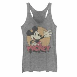 Licensed Character Juniors' Disney Mickey Tried And True Classic Tank Charcoal 7 Licensed Character Juniors' Disney Mickey Tried And True Classic Tank Charcoal -Licensed Character Shop unnamed file 35488