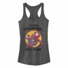 Licensed Character Juniors' Marvel Spider-Ham I've Been Training All Year Graphic Tank Gray Heather -Licensed Character Shop unnamed file 35489