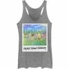 Licensed Character Juniors' Nintendo Animal Crossing Perfect Island Getaway Tank Gray Heather -Licensed Character Shop unnamed file 35492