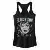 Licensed Character Juniors' Marvel Black Widow Retro Vintage Portrait Tank Top -Licensed Character Shop unnamed file 35498