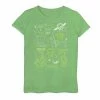 Licensed Character Girl's Disney / Pixar Toy Story Aliens Claw Master Map Tee Black -Licensed Character Shop unnamed file 35532
