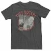 Licensed Character Men's Beavis And Butthead This Rocks Tee Charcoal Heather -Licensed Character Shop unnamed file 35543