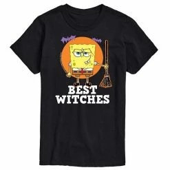 Licensed Character Men's SpongeBob SquarePants Best Witches Tee Blue