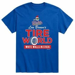Licensed Character Men's Major League Tire World Tee Blue -Licensed Character Shop unnamed file 35648