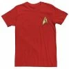 Licensed Character Men's Star Trek Starfleet Command Badge Tee Royal -Licensed Character Shop unnamed file 35662