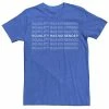 Licensed Character Men's No Gender Tee Royal Heather 1 Licensed Character Men's No Gender Tee Royal Heather -Licensed Character Shop unnamed file 35712