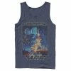 Licensed Character Men's Star Wars Faded Movie Poster Tank Navy -Licensed Character Shop unnamed file 35757