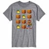 Licensed Character Men's Crash Bandicoot Crate Grid Tee Green