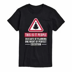 Licensed Character Men's Days Of Planning Tee Navy -Licensed Character Shop unnamed file 35775