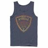 Licensed Character Men's The Legend Of Zelda Explore Camp Hyrule Crest Tank Navy -Licensed Character Shop unnamed file 35778