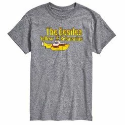 Licensed Character The Beatles Yellow Submarine Logo Tee White