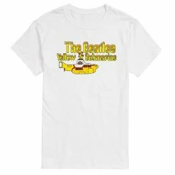 Licensed Character The Beatles Yellow Submarine Logo Tee White -Licensed Character Shop unnamed file 35821