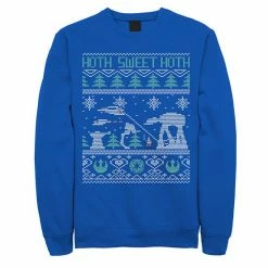 Licensed Character Men's Star Wars Hoth Sweet Hoth Battle Ugly Christmas Fleece Kelly -Licensed Character Shop unnamed file 35832