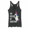 Licensed Character Juniors' Pixar Inside Out First Coffee Unicorn Tank Black Heather -Licensed Character Shop unnamed file 35839